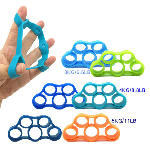 Hand Gripper Silicone Finger Expander Exercise Hand Grip Wrist Strength Trainer Finger Exerciser Resistance Bands Fitness ► Photo 1/6