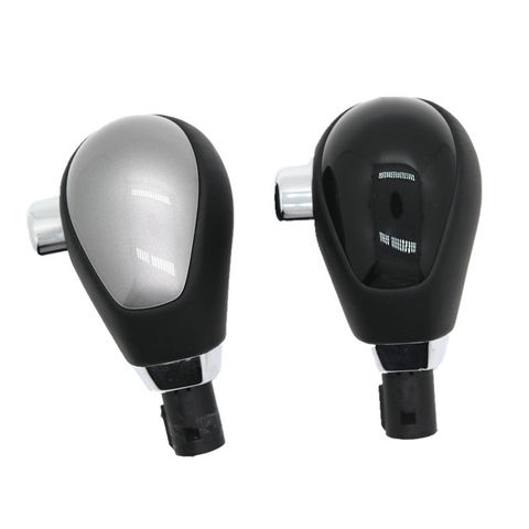 Genuine Auto Transmission Leather Gear Shift Lever Knob handle black High Glossy AT for kia Rio5 Cerato Forte Koup Morning ► Photo 1/4