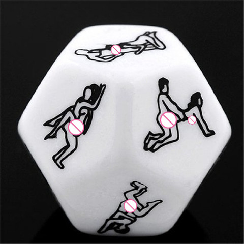 Sex Cube Dice Set Adult Game Erotic Love Playing Magic Kamasutra 12 Sides Couples Games Dices Dado Sex Toys Sexual Cubes for Sex ► Photo 1/6