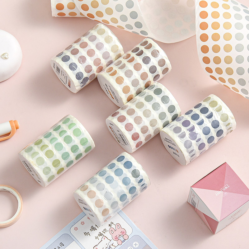 Decorative Adhesive Dot Masking Washi Tape Diy Scrapbooking Sticker Stationery 
