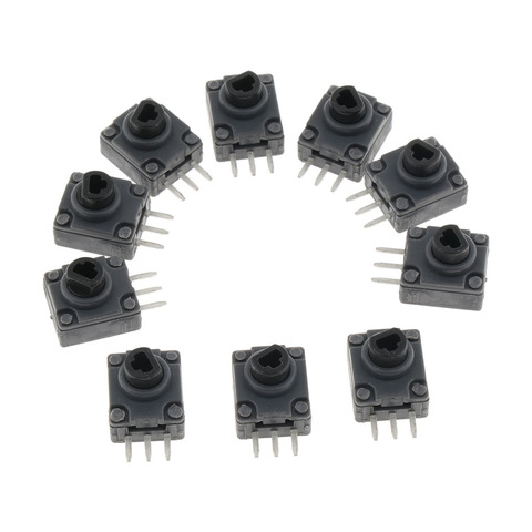 10pcs Black Plastic LT + RT Button Trigger Potentiometer Switches Replacement for Xbox 360 Controller ► Photo 1/6