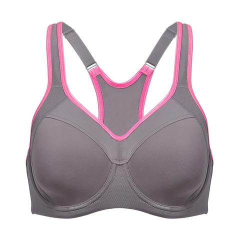 SYROKAN Women's Full Support High Impact Racerback Lightly Lined Underwire Sports Bra ► Photo 1/5