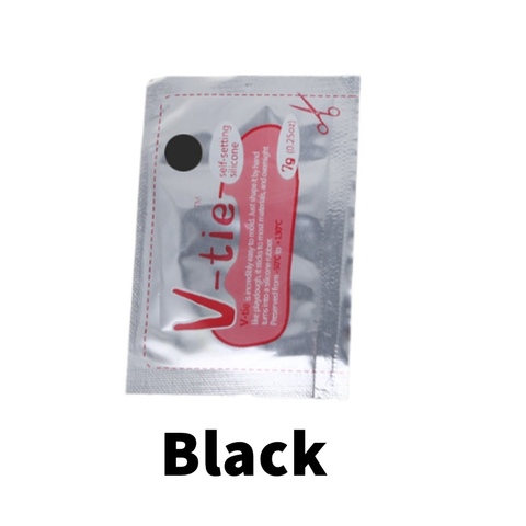 1pce Black Formugru liquid silicone V-tie and Heat-seal fix DIY Universal Digital Outdoor Tools for repair glue sugru ► Photo 1/6