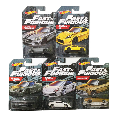 Hot Wheels 1/64 Fast Furious And Diecast Car NISSAN 370Z McLAREN 720S Collector Edition Metal Alloy Car ► Photo 1/6