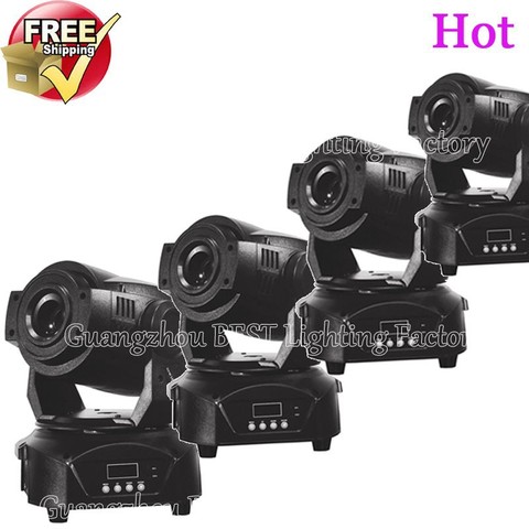 4pcs/lot led spot 90w moving head light spot 90w led moving lyre spot with rotating gobo wheel flight case moving head ► Photo 1/6