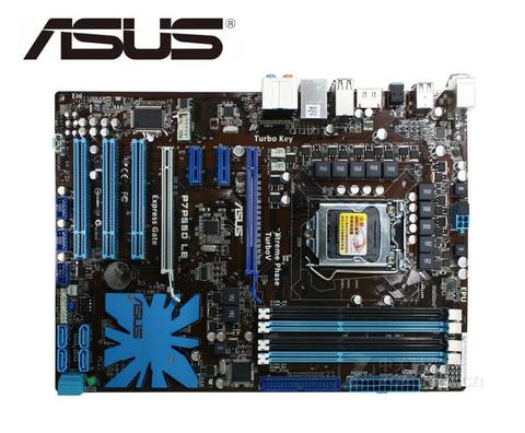 ASUS P7P55D LE motherboard LGA 1156 DDR3 USB2.0 I3 I5 I7 CPU 16GB P55 Desktop mainboard ► Photo 1/3