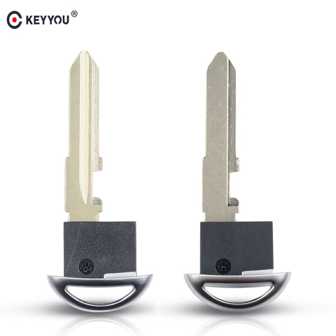 KEYYOU Replacement Smart Card Emergency Blade Blank Insert Small Key Blade For Mazda 3 6 CX-5 CX-7 CX-9 MX-5 CX MX RX 2006-2013 ► Photo 1/6