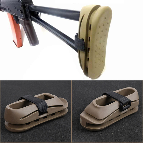 Tactical Airsoft AK Stock Pad Shockproof Rubber Paintball Hunting Rifle AK47 Buttstock Rear Cushion Accessories ► Photo 1/6