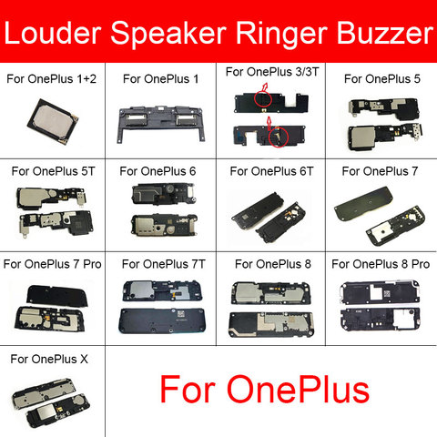 Louder Speaker Ringer For Oneplus 1 2 3 3T 5 5T 6 6T 7 7T 8 X Pro Loudspeaker Buzzer Module Flex Cable Repair Parts Replacement ► Photo 1/6