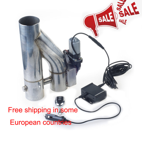 Europe's best deal free shipping Double Valve Electric Exhaust CutOut 2.0/2.5/3.0inch the most economical and affordable ► Photo 1/6