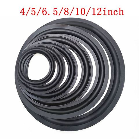 2Pcs 4/5/6.5/8/10/12 Inch Universal High Elasticity Speaker Surround Repair Foam Woofer Edge Replacement Foam Rubber ► Photo 1/6