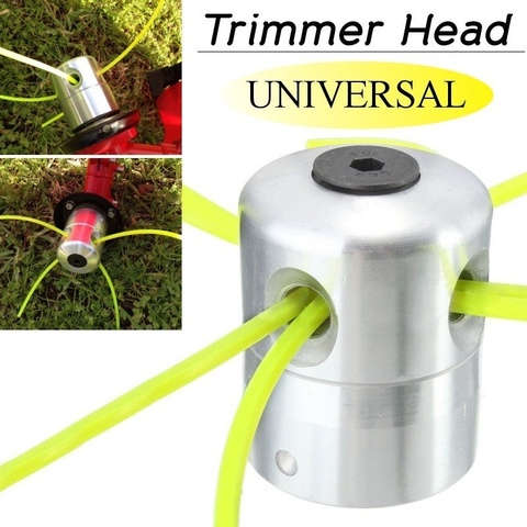 Universal Aluminum Trimmer Head With Four Trimmer Lines For Brush Cutter Grass Trimmer ► Photo 1/6
