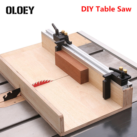 Scale Rail Miter Track Stop Limit T-Track T-Slot Miter Stand Chute Locator Gauge Fence Guide Retainer DIY Woodworking Table Saw ► Photo 1/6