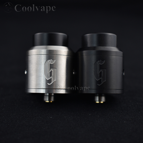 Goon rda 528 25mm rda Single Coil or Dual Coils 316ss Rebuildable with pin bf vape Vaporizer Tank vs Apocalypse rda Atomizer ► Photo 1/6