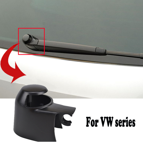 Fit For VW Golf MK5 Passat Polo Touran Caddy Transporter T5 T6 Tiguan Plus Crossgolf Rear Wiper Washer Arm Blade Cover Cap Nut ► Photo 1/6