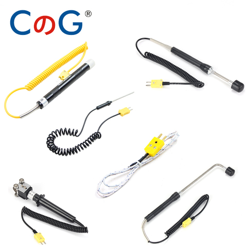 CG WRNM-01/02 K Type Temperature Sensor Probe Hand Holder Temperature Controller Surface Thermocouple For Hot Roller ► Photo 1/6