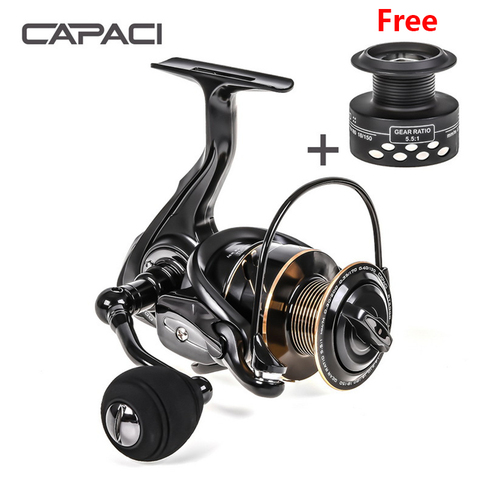 New RT Spinning Reel Double Spool Fishing Reel 5.5: 1BB Metal Spool Fishing Reels Carp Fishing Sea Fishing Outdoor Casting Reel ► Photo 1/6