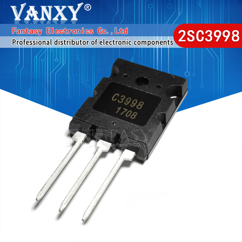 5pcs 2SC3998 TO-3PL C3998 TO-3P 25A 1500V transistor original ► Photo 1/3