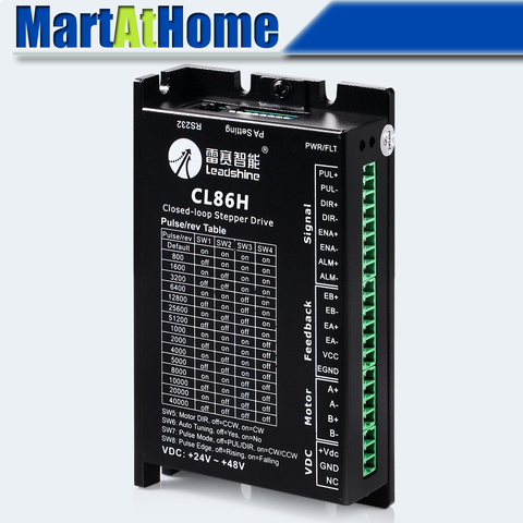 Leadshine CL86H CNC Closed-loop Stepper Driver Input 18V~80V AC 200KHz Can Match Motor 86CME80 86CME85 ► Photo 1/2