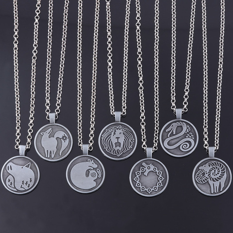 The Seven Deadly Sins Necklace Nanatsu no Taizai Meliodas Diane Escanor Merlin Ban King Gowther Tattoos Pendant Necklace Jewelry ► Photo 1/6