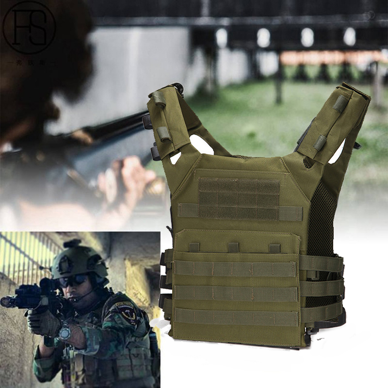 Outdoor Plate Carrier Vest Ammo Magazine Body Chest Rigs Tactical Backpack 