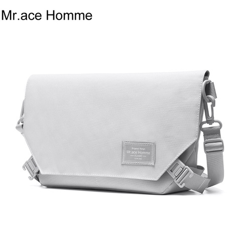 Mr.ace Homme Brand Single Shoulder Messenger Bag Women Cute And Casual White Crossbody Bag Waterproof Bags ► Photo 1/6