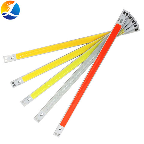 200*10mm DC12V LED COB Light Strip 10cm 10W Lamp Blue Green Red Warm Cool White Color LED Bar Lights 200mm 12V COB Bulb Strips ► Photo 1/6