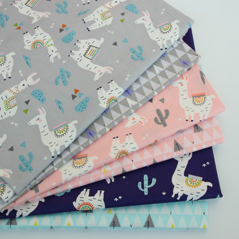 New print Cotton Twill Fabric  Kids 100% Cotton Cloth By Meter for DIY sewing Upholstery Bed Quilting Cotton Material ► Photo 1/4