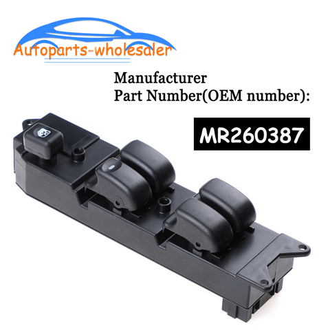 For Mitsubishi L-200 Magnum 2002-2007 Front Left Electric Power Window Control Switch MR260387 MR194826 Car accessories ► Photo 1/6