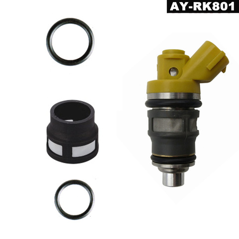 Fuel injector repair kits 4sets fuel injector repair kit for toyota LEVIN/TRUENO 4age #23209-19015 ► Photo 1/1