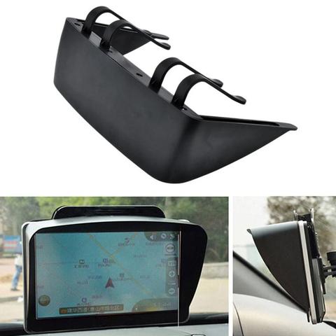 7 Inches Car GPS Cover Navigator Sun Visor Black Universal Screen Mask GPS Accessories Sun Visor For Car Accessories ► Photo 1/6