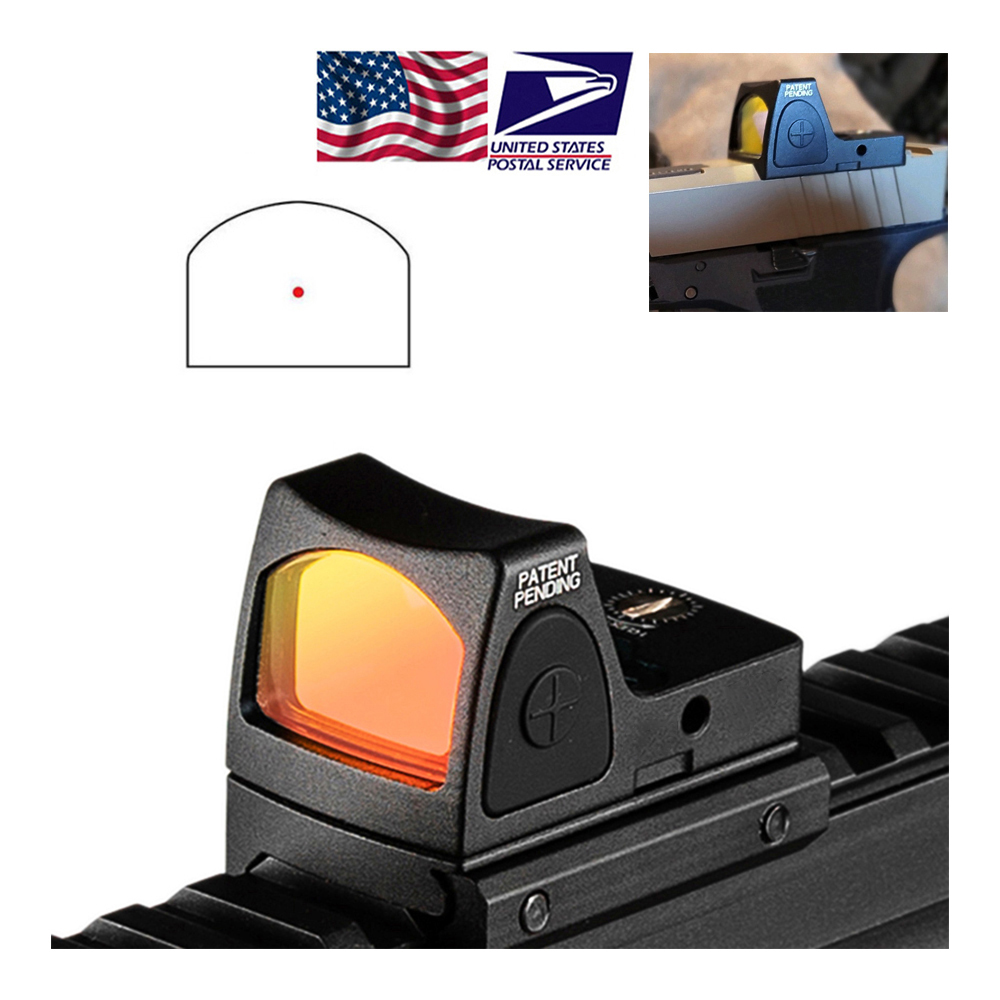 RMR Red Dot Sight 3.25 MOA Sight Scope Adjustable with 20mm Picatinny Rail Mount 