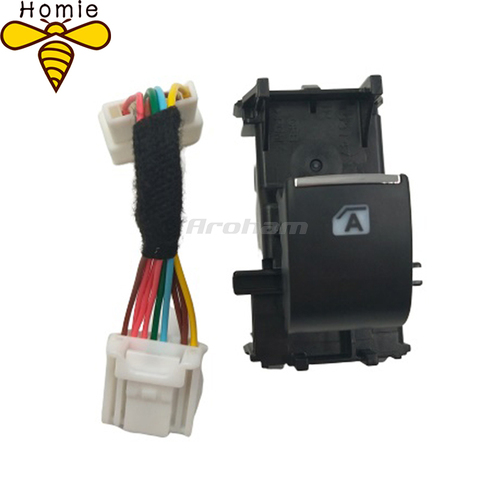 3PCS Lighted LED Power Single Window Switch With Cable For Toyota RAV4 RAV 4 2022  Backlight With A ► Photo 1/6