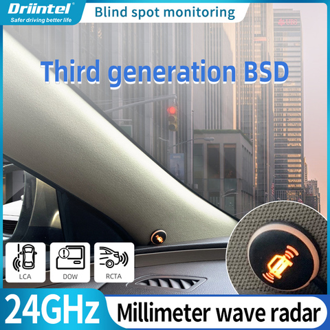 Driintel RCTA AOA millimeter wave radar blind spot monitoring BSA BSD BSM general auxiliary microwave ► Photo 1/6