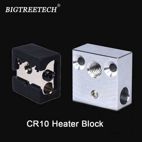 CR10 Heat Block Mk8 Silicone Sock Case For Cr10 J Head Hotend Ender 3 Hotend Extruder 3D Printer ► Photo 1/6