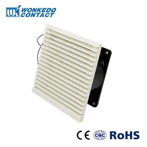 Double Ball Bearing Fan Ventilation Filter Set Grille Louvers Blower Exhaust Ventilation System  Fan Filter FK-3322-230 With Fan ► Photo 1/4