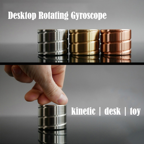 Desktop Decompression Rotating Cylindrical Gyroscope Office Desk Fidget Toys Optical Illusion Flowing Finger Toys Adult Gifts ► Photo 1/5