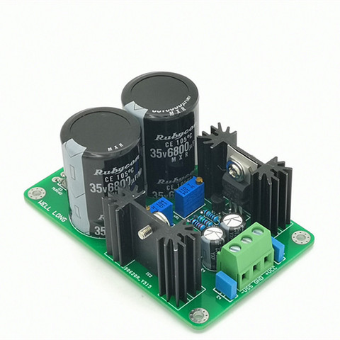 LM317 LM337 TL431 high precision linear regulated power supply. ► Photo 1/5