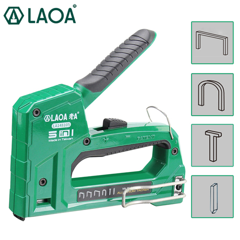 LAOA Heavy Nail Gun Woodworking Nail Gun Manual Nailing Machine Door type nail  Straight nail ► Photo 1/6