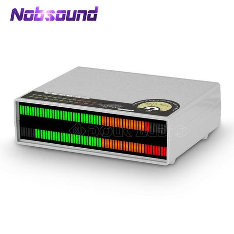 Nobsound 56 Bit MIC LED Music Audio Spectrum Display Stereo Sound Level VU Meter Audio Lamps for Amplifiers ► Photo 1/6