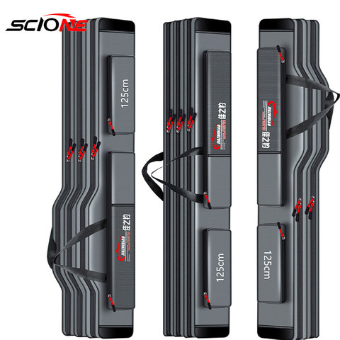 Steel Wire Edge Portable Fishing Bag Multi-Purpose Thicken Waterproof Durable Case Fishing Rod Bag Fishing Tackle Bag  X277G ► Photo 1/6