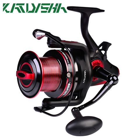 KATYUSHA Spinning Reel 4.7:1 Fishing Reel 11-21KG Max Drag Saltwater Fishing Bass Pike Trolling Reel 7000-10000 Series Sea Pesca ► Photo 1/6