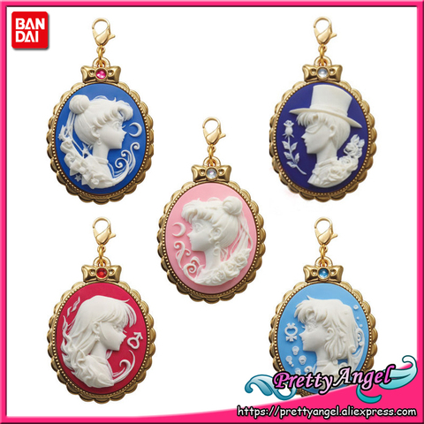 Genuine Bandai Sailor Moon 20th Anniversary Gashapon Cameo Charm Mascot Pandent Bishoujo Senshi Sailor Moon Serenity Mercury ► Photo 1/6