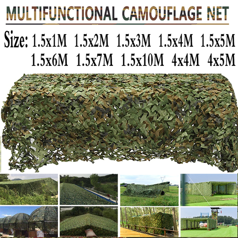 Desert camouflage net Jungle camouflage hunting ground military photography shutter car cover net, 7 colors, size can be customi ► Photo 1/6