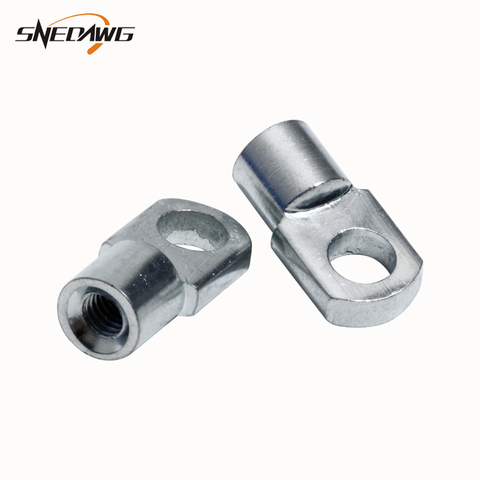 2pcs 6/8mm Female Thread Dia Gas Spring Piston Rod Eyelet Connector 6/8mm Outer Hole Dia. For Cars Trunk and  Furnitures Bed. ► Photo 1/5