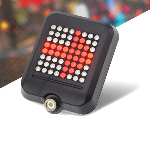 Leadbike intelligent Remote 64 LED Bicycle Rear Tail Light USB Rechargeable Bike Cycling Safety Warning Turn Signals Light bike ► Photo 1/6