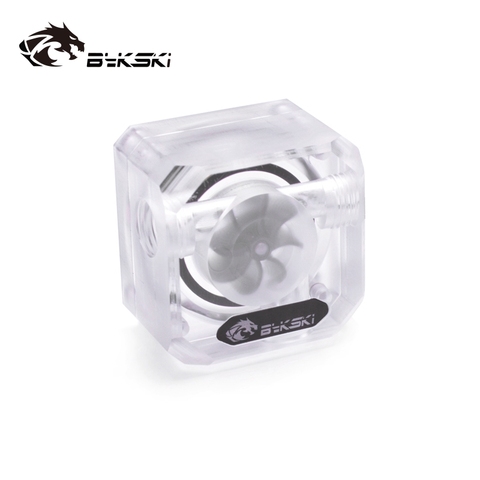 Bykski Acrylic Flow Meter G1/4 Thread Water Cooling System Coolant Filter Indicat Computer Cooler Fittings 3-Way holes B-FMpa-X ► Photo 1/6