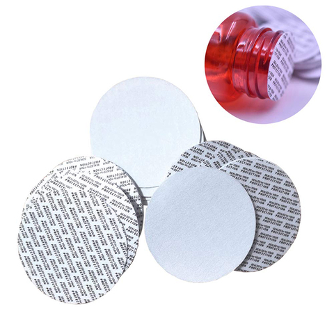 600pcs Round Self-adhesive Pressure Sensitive Pads for Cosmetic Jar DIY Foamed PS Safety Sealers Tamper Resistant Cap Seal Liner ► Photo 1/6