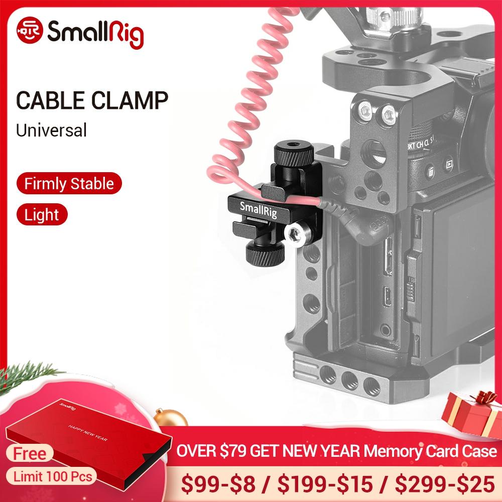SmallRig Universal Cable Clamp With A 1/4”-20 Screw For Cables Diameter from 2-7mm To Mount On DSLR Camera/Monitor Cage - 2333 ► Photo 1/6