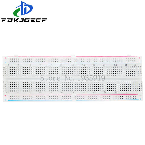 10pcs Breadboard 830 Point Solderless PCB Bread Board MB-102 MB102 Test Develop DIY for arduino ► Photo 1/2